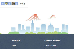 Golden Gate Homepage Design Adroll